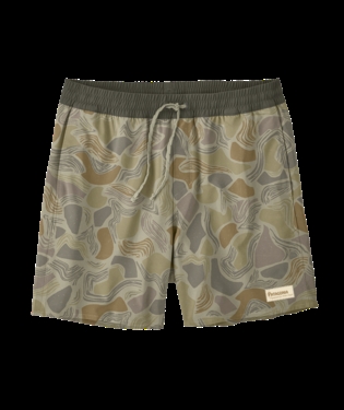Patagonia Mens Hydropeak Volley Shorts - 16 in. - Coastal Edge: Weathered Stone